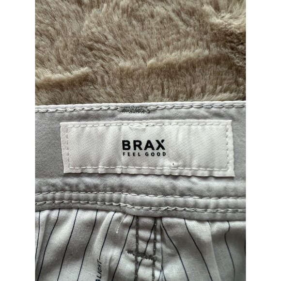 Brax Feel Good Light Gray Casual Pants Size 38/34 - Picture 8 of 12